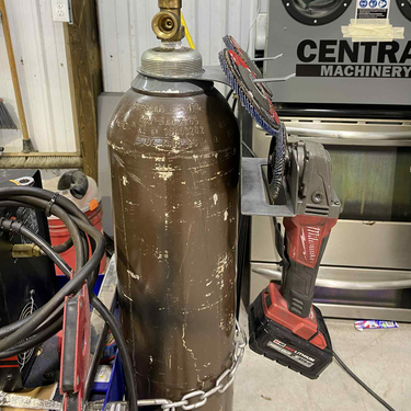 Weld Bottle Holder Attachment – Compatible with HKS Fab Grinder & Accessories Holder